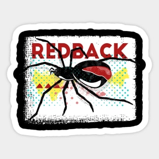 Redback Spider Sticker